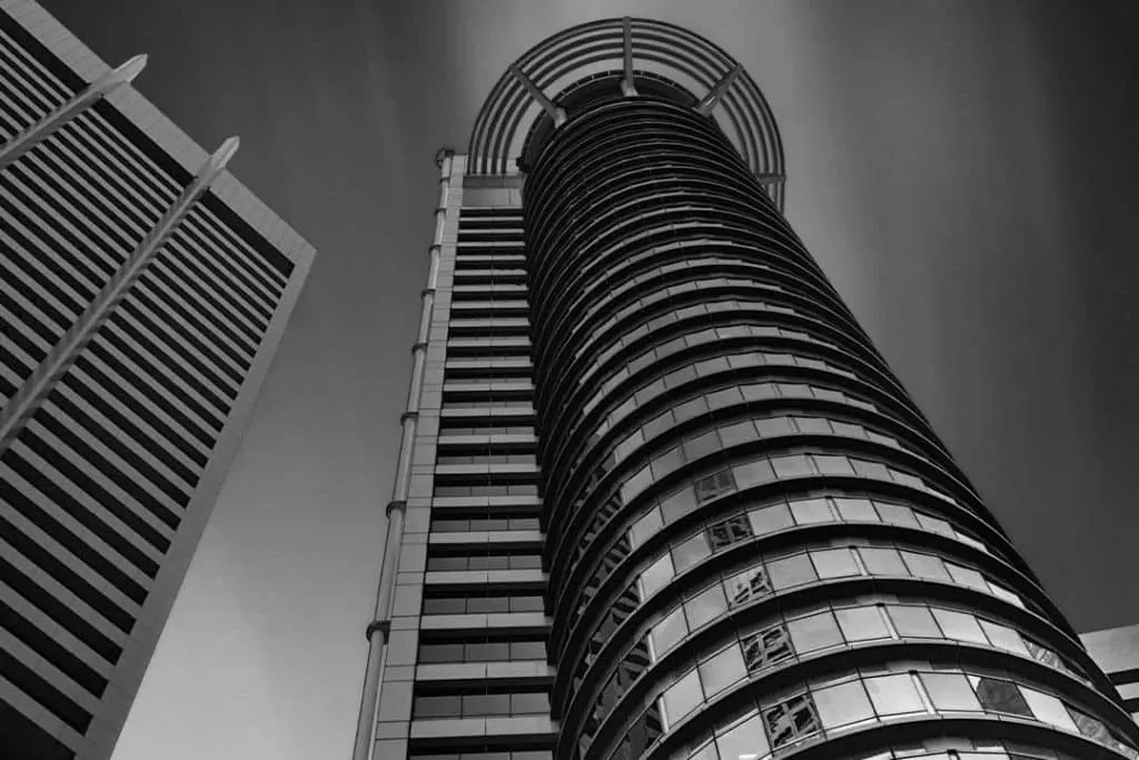 Fotografía arquitectónica con filtro ND